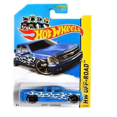Мотогонщики Hot Wheels для треков Chevy Silverado
