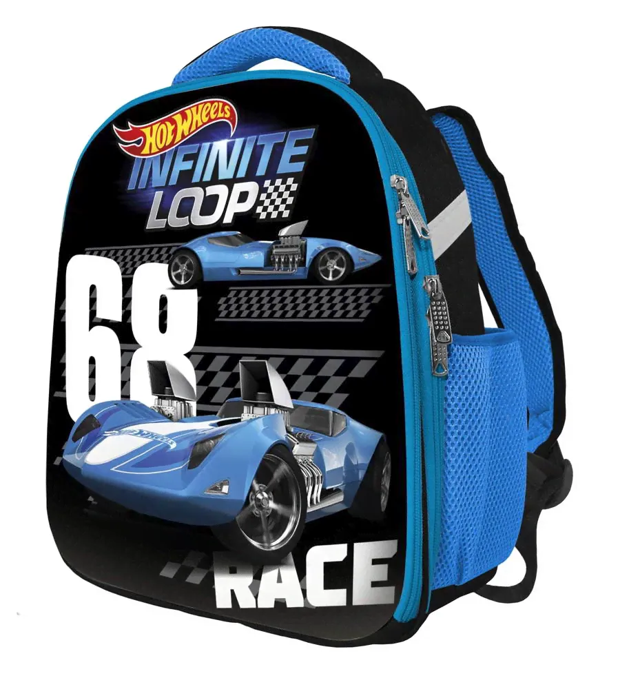 Рюкзак Centrum Hot Wheels каркасный, формованный 39см х 29 см х 17 см. 90417