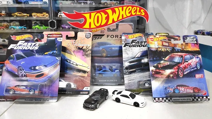 HOT WHEELS NISSAN SILVIA S15 - FORZA MOTORSPORT, MONALISA FAST FURIOUS, STREET TUNER, FORMULA DRIFT