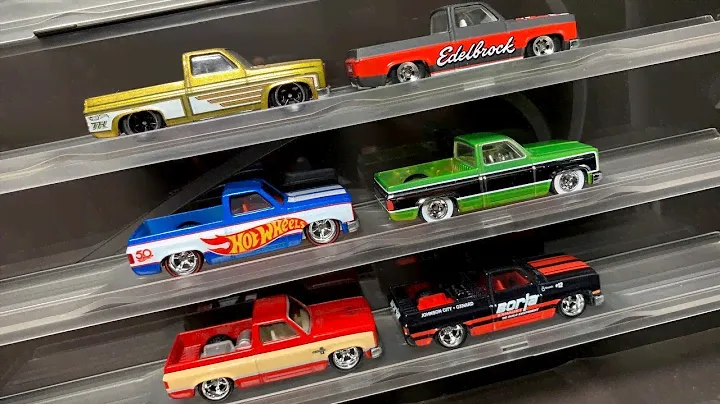 Lamley Showcase: Hot Wheels '83 Silverado Premium Real Rider Releases (with Display Case Exclusive)