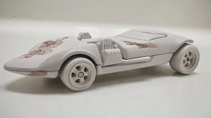 Hot Wheels Eroded Twin Mill (2024 Hot Wheels x Daniel Arsham)