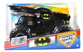 Автомобили 1 43 Hot Wheels Monster Jam Batman Batmobile 1:24 Scale Monster Truck by Hot Wheels