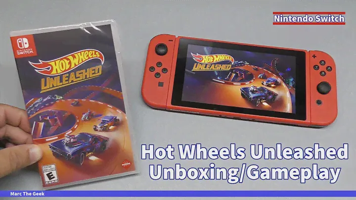 Распаковка/геймплей Hot Wheels Unleashed