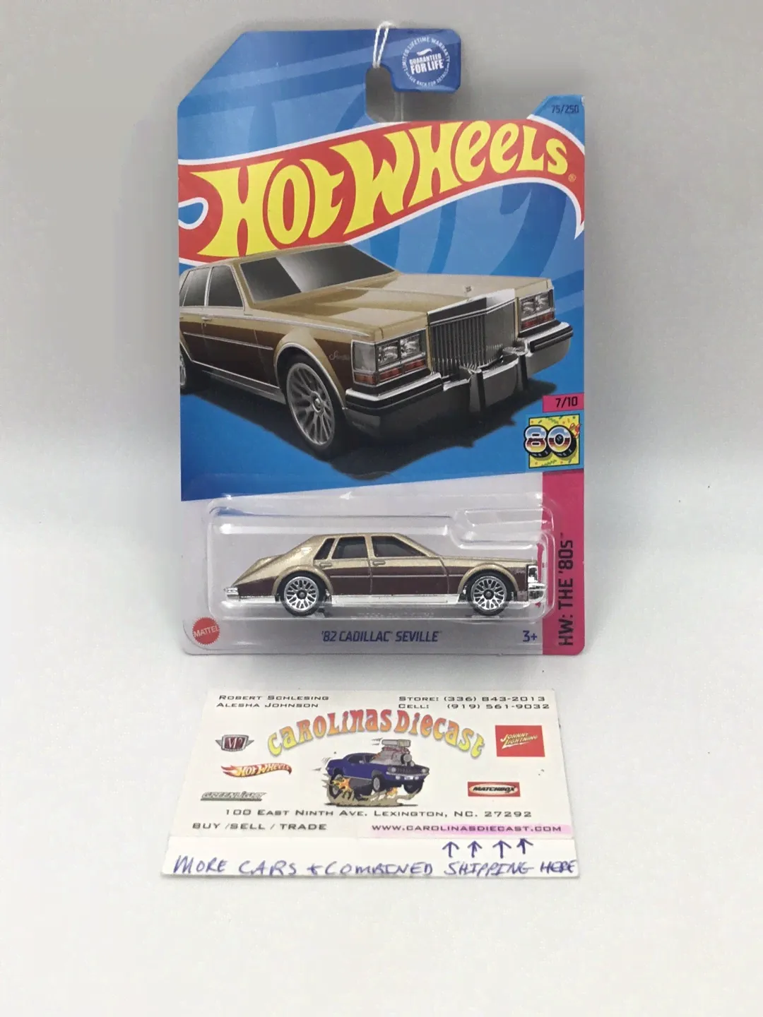 2023 hot wheels D case #75 82 Cadillac Seville 55E