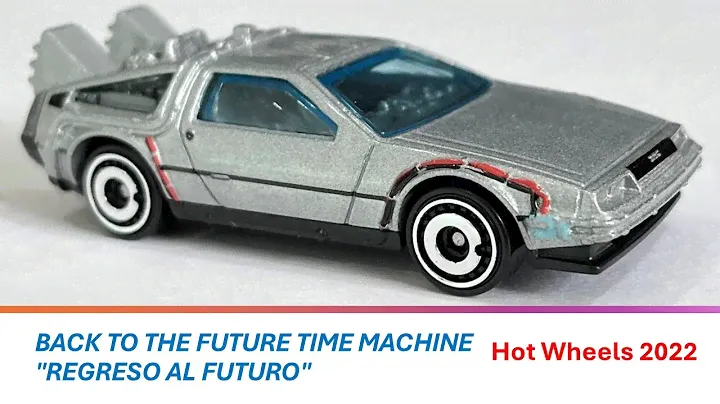 BACK TO THE FUTURE TIME MACHINE "REGRESO AL FUTURO" HCV54, Hot Wheels 2022 serie HW SCREEN TIME