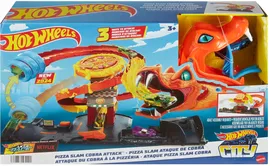 HOT WHEELS CITY ODJAZDOWA PIZZA-ATAK KOBRY Z AUTKIEM HTN81