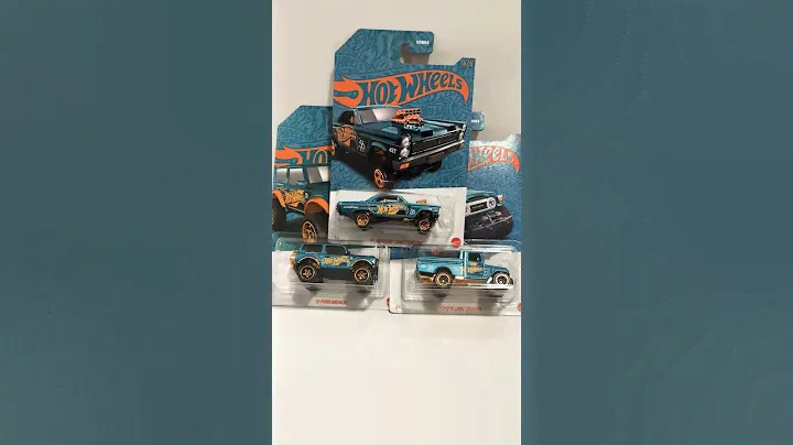 A few Hot wheels from the 56th anniversary set #hotwheels