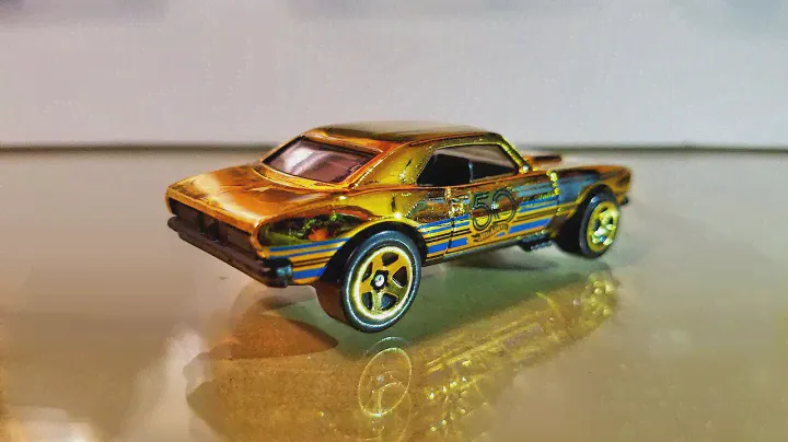 Hot Wheels | 50th Anniversary Gold '67 Camaro | Toy Car | Unboxing