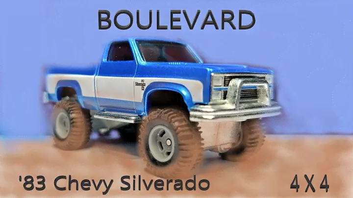 Hot Wheels - Boulevard : '83 Chevy Silverado 4X4