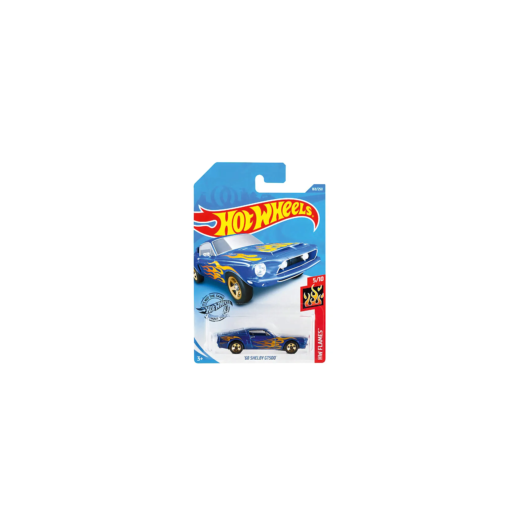 Базовая машинка Hot Wheels 68 Shelby GT500, Разноцветный, Базовая машинка Hot Wheels 68 Shelby GT500-3