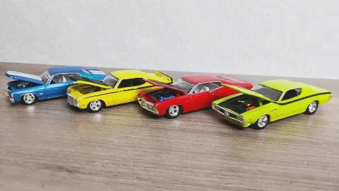 Hot Wheels убили 4 шикарных модели...Обзор на сет 100% Muscle Cars