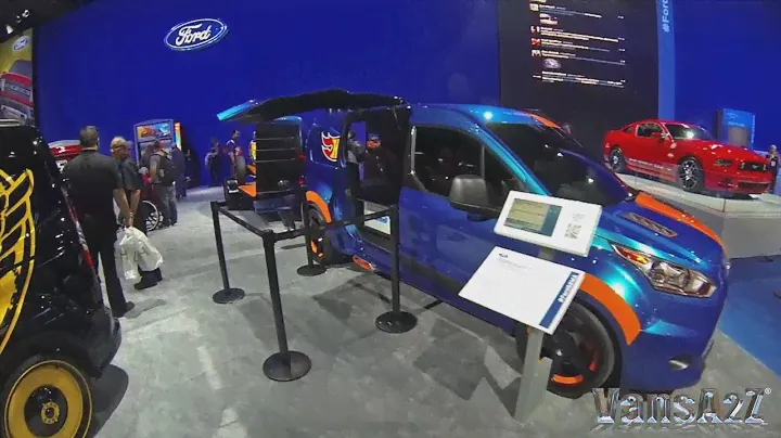 Hot Wheels Ford Transit Connect - SEMA 2013