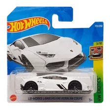 Машинка Базовая Hot Wheels LB-Works Lamborghini Huracan Coupe Exotics 1:64 HCT97 White