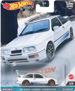 Машинка Hot Wheels Premium 87 Ford Sierra Cosworth-0
