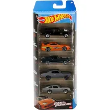 Набор из 5-ти машинок Hot Wheels HLY70