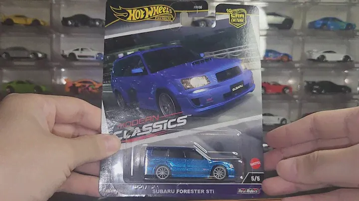 Hot Wheels Unboxing Cars Modern Classic Subaru Forester STI