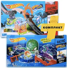 Комбо-набор 2 трека Hot Wheels (Паучья охота + Атака осьминога)