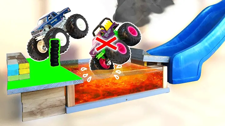 Competition #15: Hot Wheels MONSTER TRUCK Racing 💥 CHAMPIONSHIP '24 in the Pool Slide Race Battle