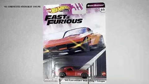 Hot Wheels Premium 2021 Quick Shifters Fast & Furious Complete Set (5 of 5)