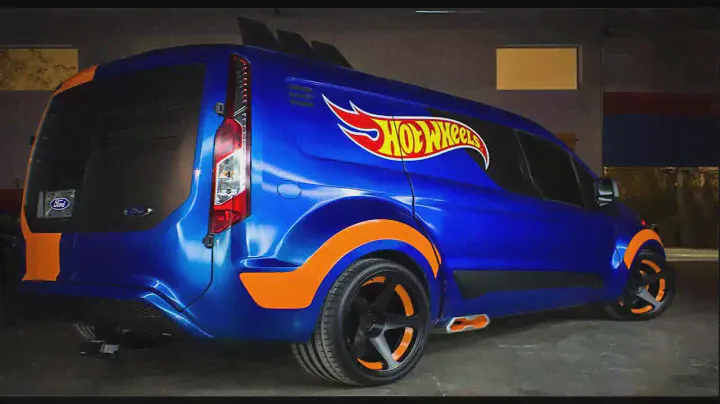 Ford Transit Connect Hot Wheels