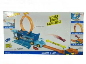 HOT WHEELS Автовоз+Трек «Stunt&Go»-3