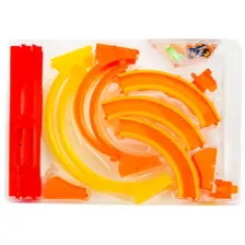 Hot Wheels "Мотофристайл" мотобайк, 15 деталей трека, 2 аксессуара для трюков