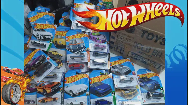 Распаковка Коробка 72 Машинки Hot Wheels B Case 2024