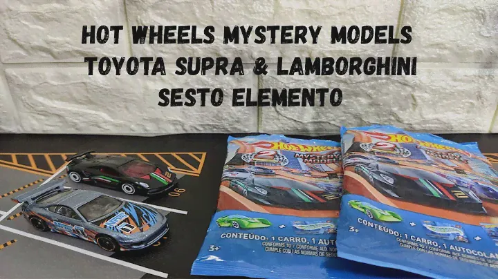 Hot Wheels Mystery Models Toyota Supra & Lamborghini Sesto Elemento
