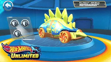 HOT WHEELS UNLIMITED : DINO RIDERS MOTOSAURUS 2019 UNLOCK TROPICAL PARK | MOBIL BARU ANAK GAME