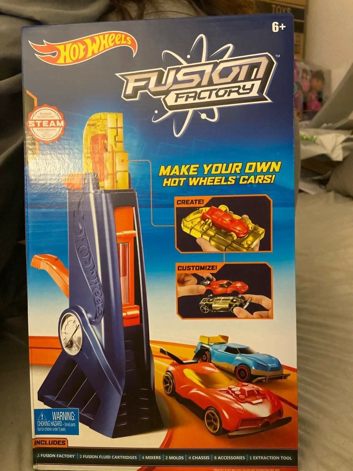 Hot wheels Fusion Factory Car Maker Mattel DGC96