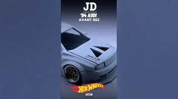 Audi Avant RS2 time Attack Hotwheels Custom