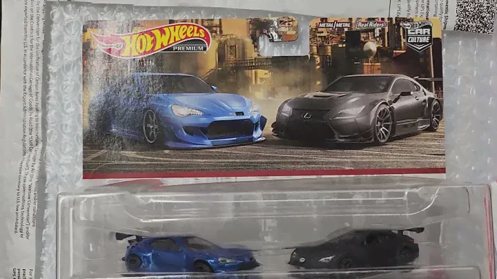 Subaru BRZ and Lexus RC F GT3 #hotwheels