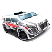 Модель пожарного автомобиля '5 Alarm', красная, HW City, Hot Wheels [BFF94]