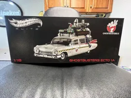 Hot Wheels Elite 1:18 Ghostbusters 2 Ecto 1A SUPER RARE Sealed