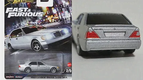 Fast & Furious Mercedes-Benz 500 SEL Hot Wheels