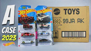 UNBOXING Hot Wheels - A Case 2023!
