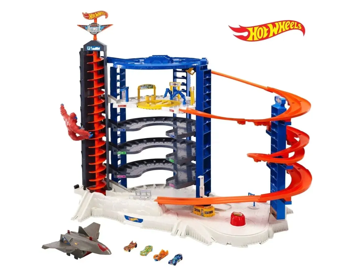 Набор игровой, гараж для машинок Hot Wheels Garage Super Ultimate Garage FML03