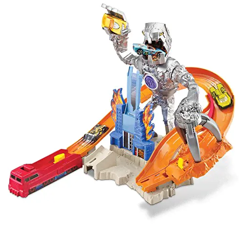 Hot Wheels Nitrobot Attack Track Set-3