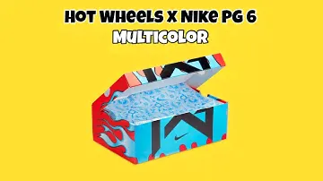 Hot Wheels x Nike PG 6 Multicolor