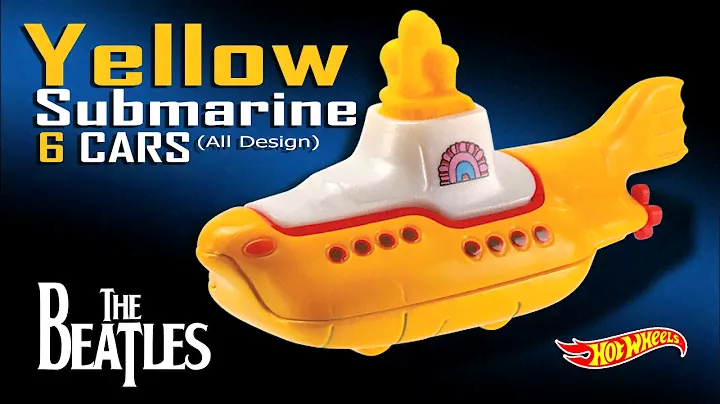 @Hot Wheels The Beatles Yellow Submarine Complete 6 cars.( 2016 - 2020 )