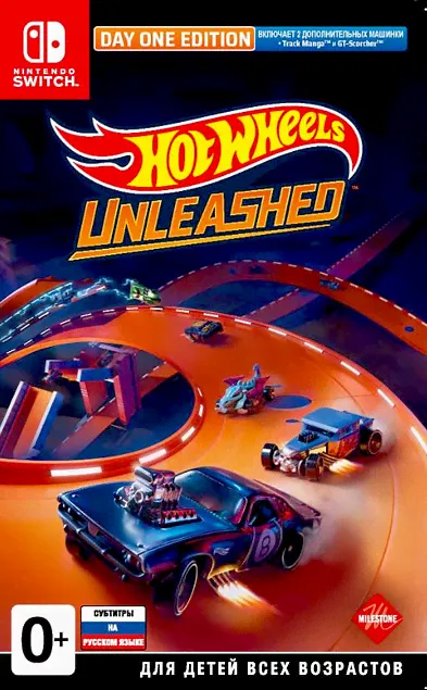 Игра Hot Wheels Unleashed - Day One Edition (русские субтитры) (Nintendo Switch)-0
