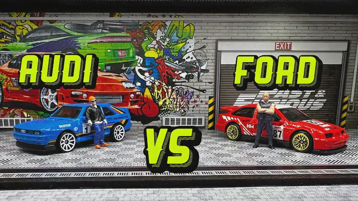 Audi Sport Quattro VS Ford Sierra Cosworth! Hot Wheels Head 2 Head Battle!