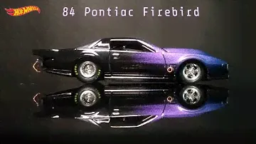 Custom hotwheels 84 PONTIAC FIREBIRD