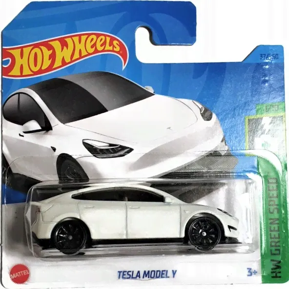 HOT WHEELS TESLA MODEL Y HW GREEN SPEED 2023