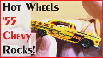 Hot Wheels 1955 Chevy Rocks!  Crazy cool models from the last 20 years!
