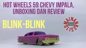 Hot Wheels 2022 59 Chevy Impala. Unboxing dan Review