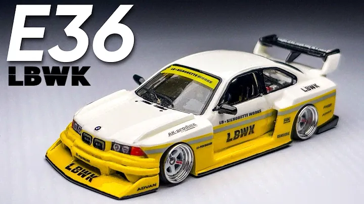 BMW M3 E36 LBWK Libertywalk Silhouette Hot Wheels Custom