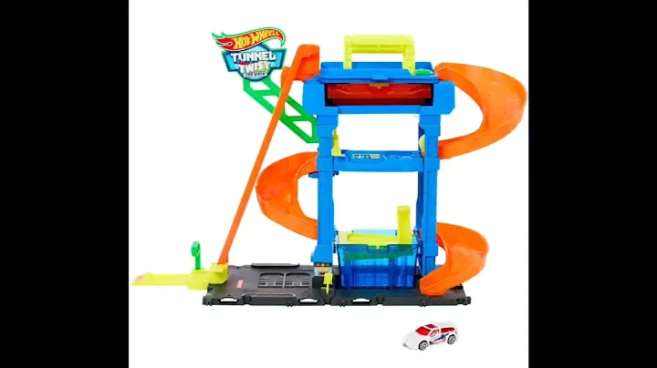Hot Wheels Tunnel Twist Car Wash Playset