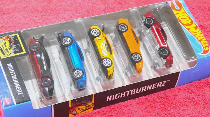2024 Hot Wheels NIGHTBURNERZ 5 Pack