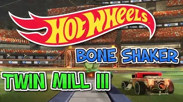 Playing with the Twin Mill III and the Bone Shaker | Rocket League Hot Wheels Update